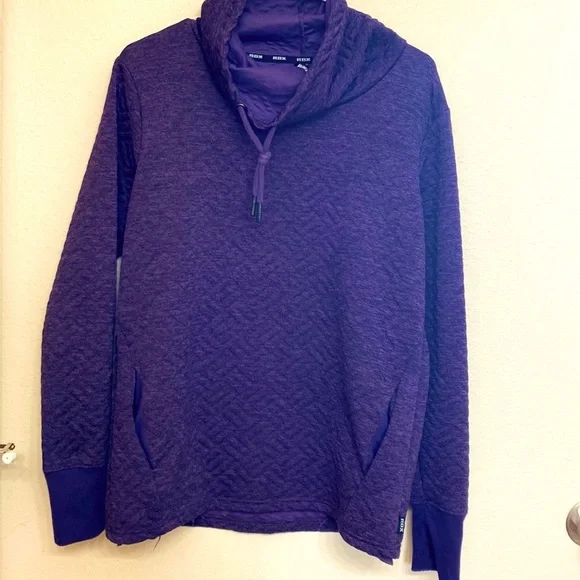 RBX Athletic Cowl Sweatshirt Medium Purple - Picture 2 of 8